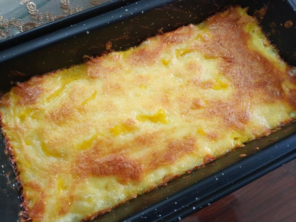 香浓芝士焗南瓜的做法