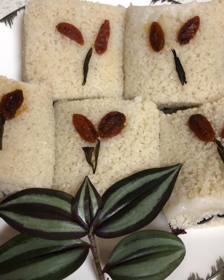 松糕?米糕?快手糯米粉 粘米粉的无名糕点