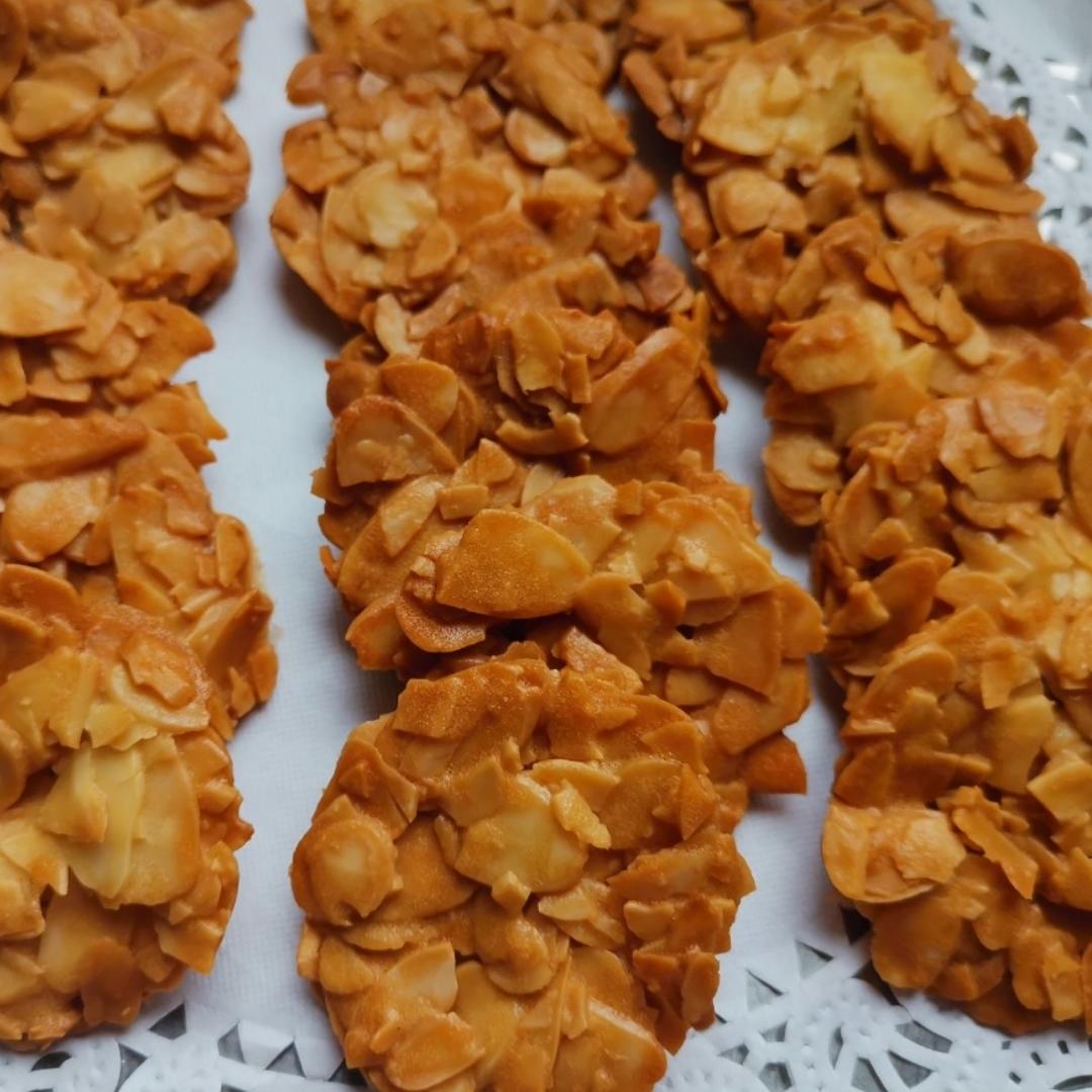 杏仁瓦片酥脆片｜新年零食｜年货必备