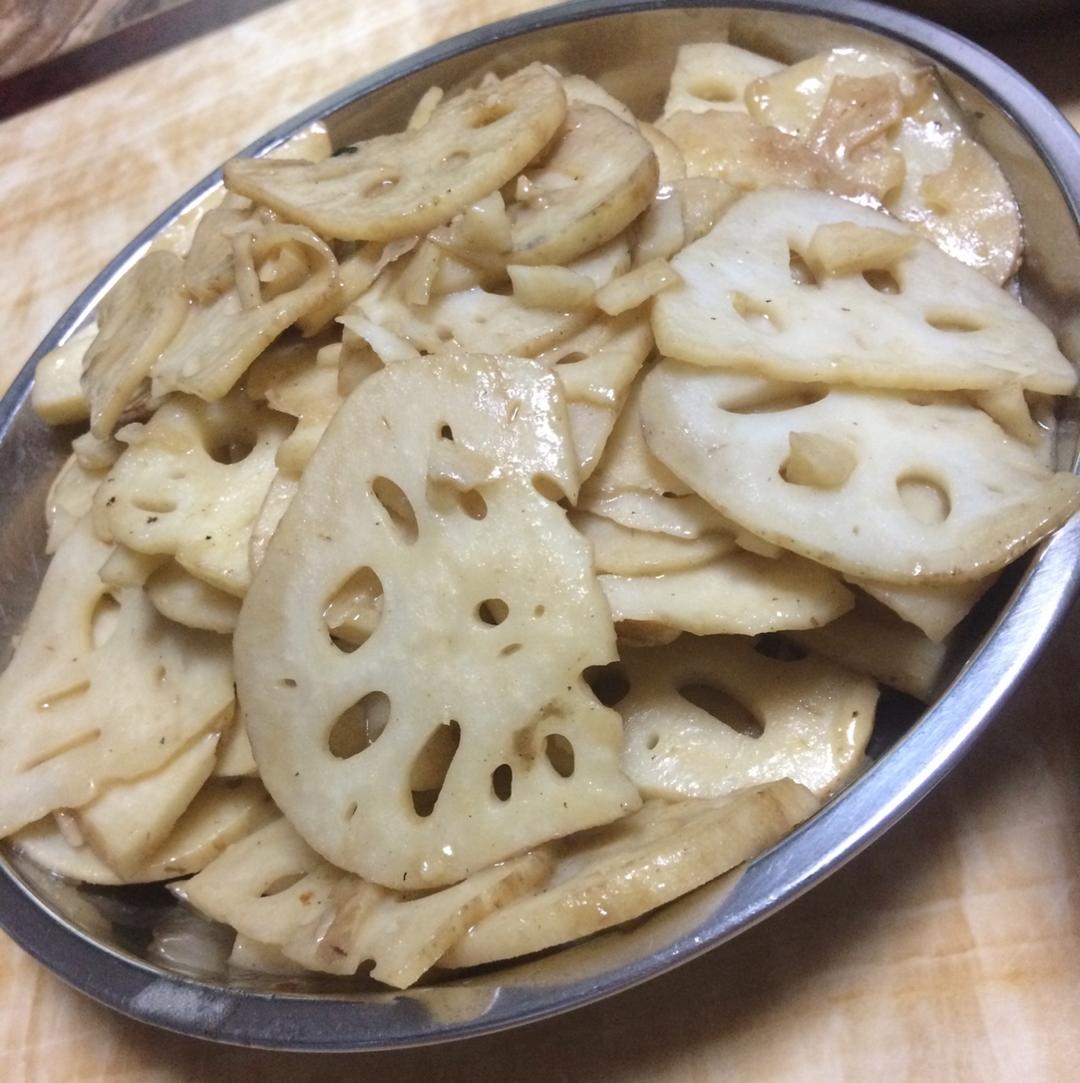炒莲藕