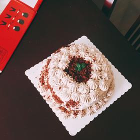 盐味摩卡奶油蛋糕/喜欢海盐摩卡的, 不妨一试。/「海绵及其衍生」烘焙视频蛋糕篇5