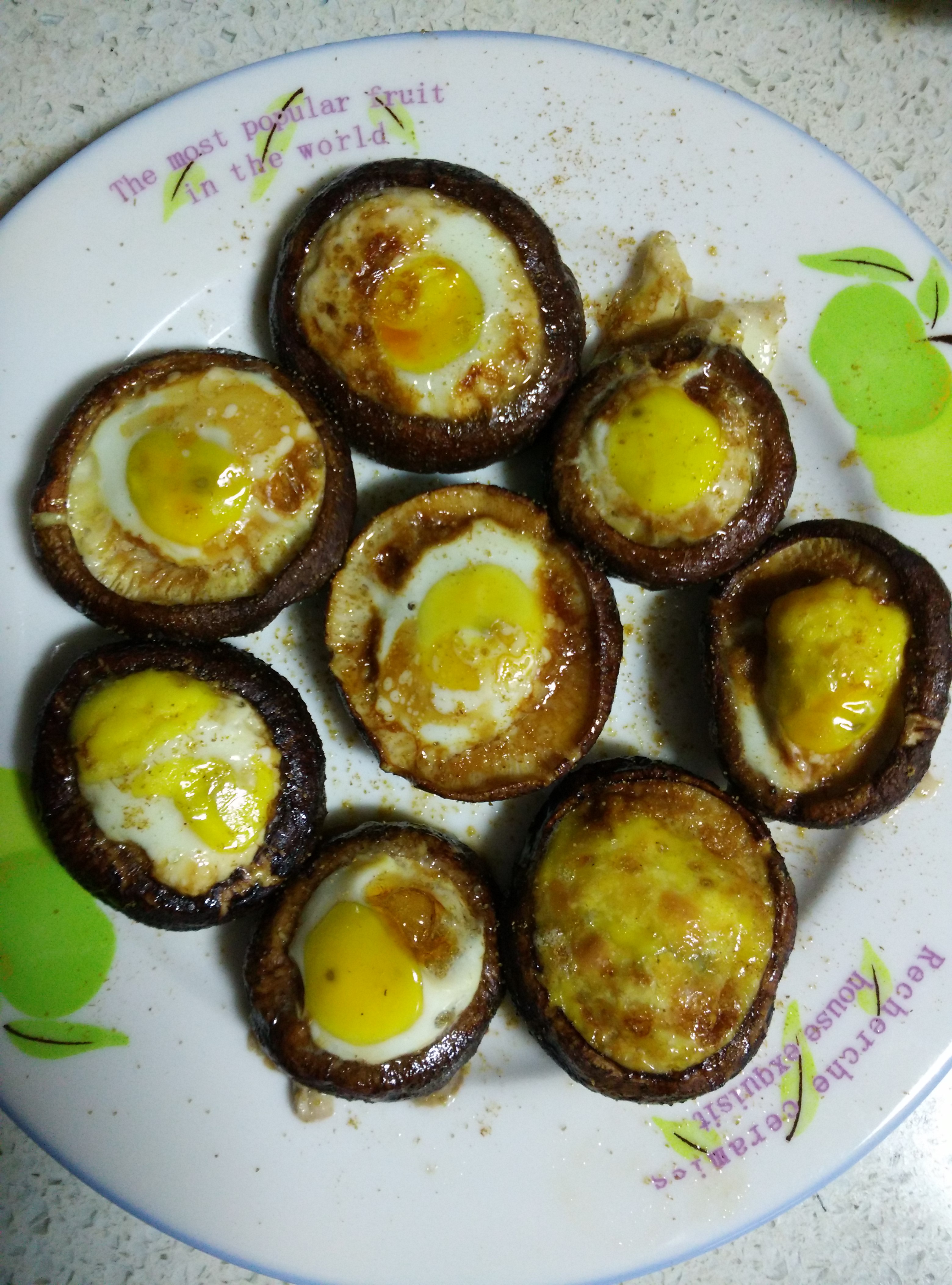 香菇鹌鹑蛋（烤箱版）