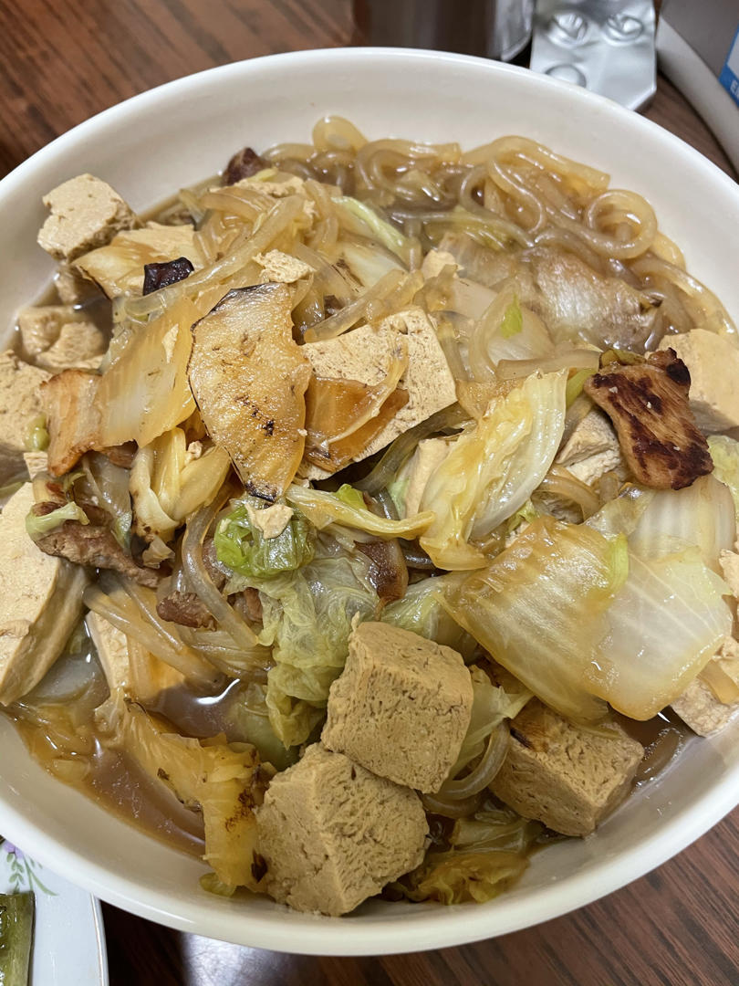 白菜炖粉条