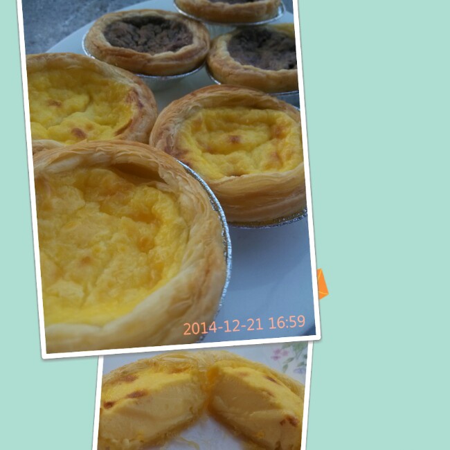 超完美味道超正的蛋挞配方，比KFC的还要嫩还要香~做过最好吃的蛋挞配方