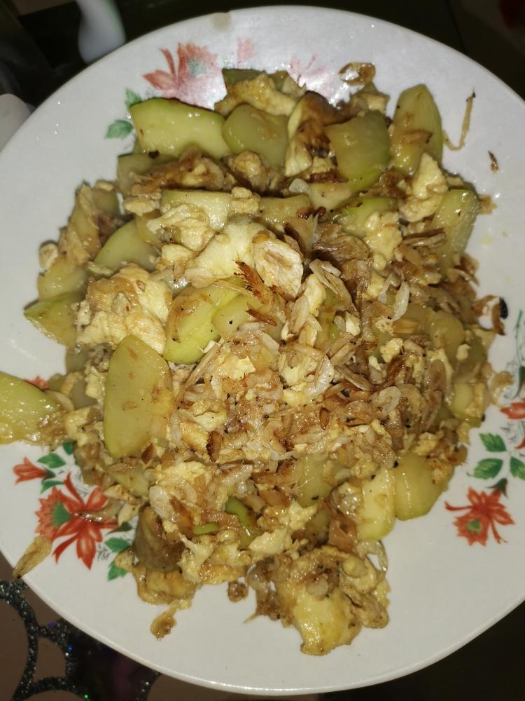 角瓜鸡蛋的做法