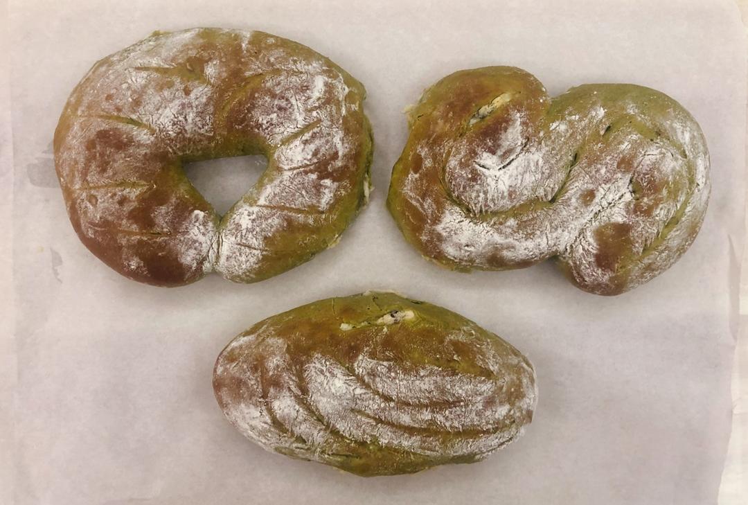 麻薯夹心可可（抹茶）软欧