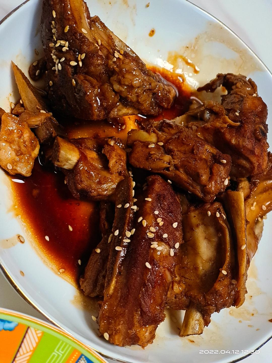 红烧排骨（电饭锅版）