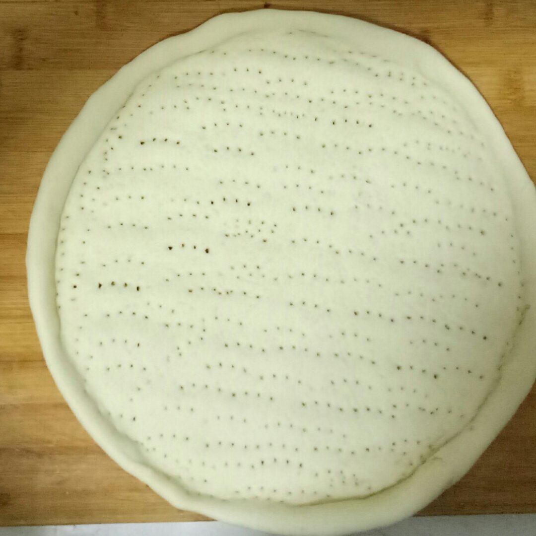 八寸披萨饼皮（四个）制作