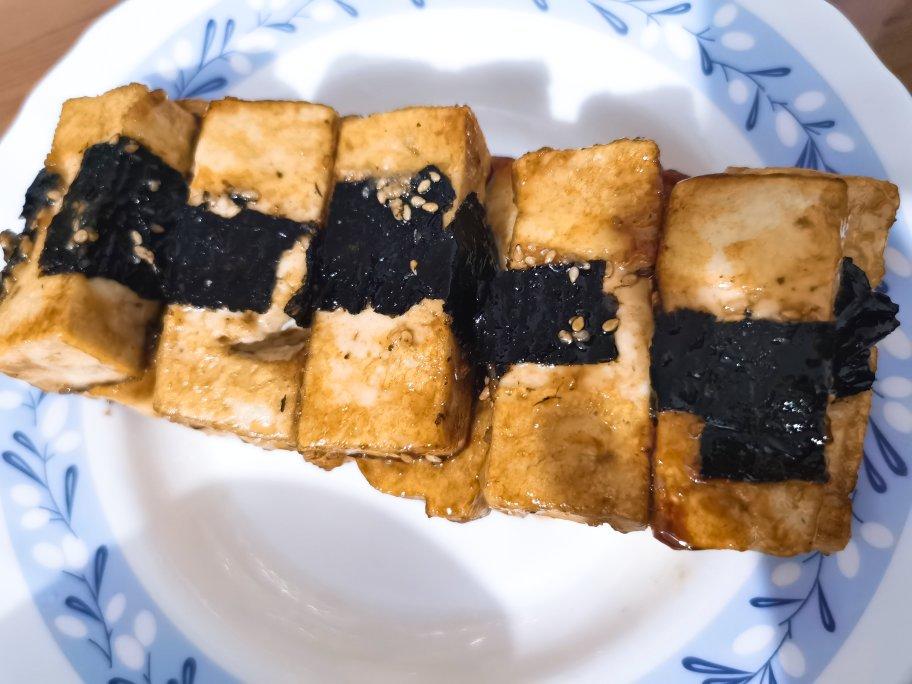 日式照烧 海苔豆腐
