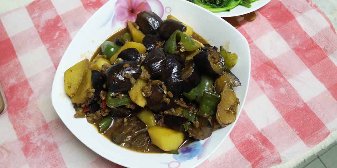 土豆炖茄子（超下饭！）