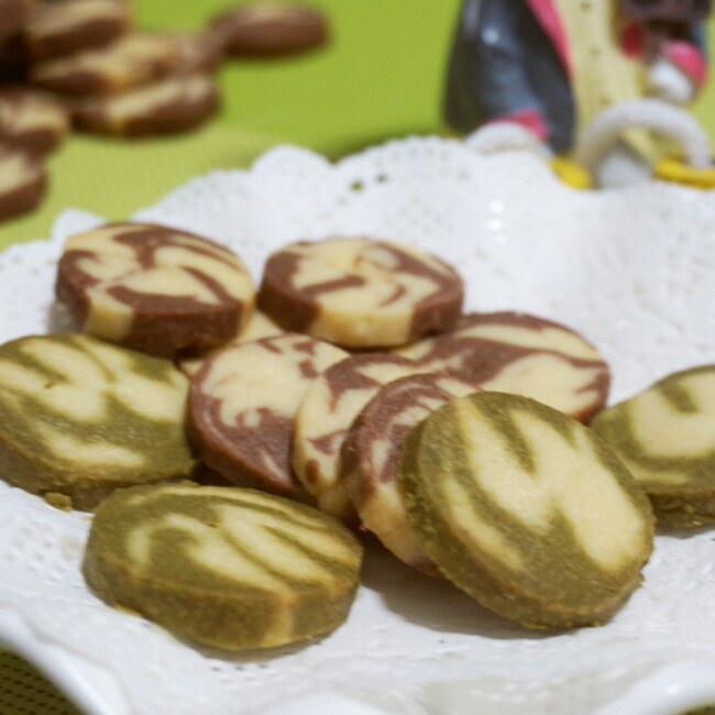 哥手把手教你做大理石曲奇