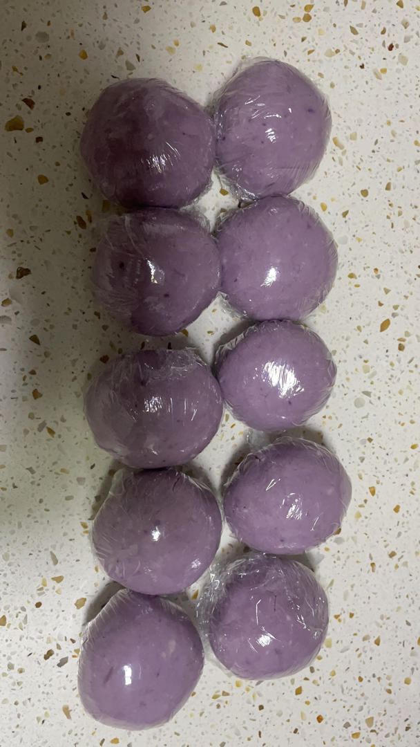 低卡芋泥奶酪球｜芋泥控