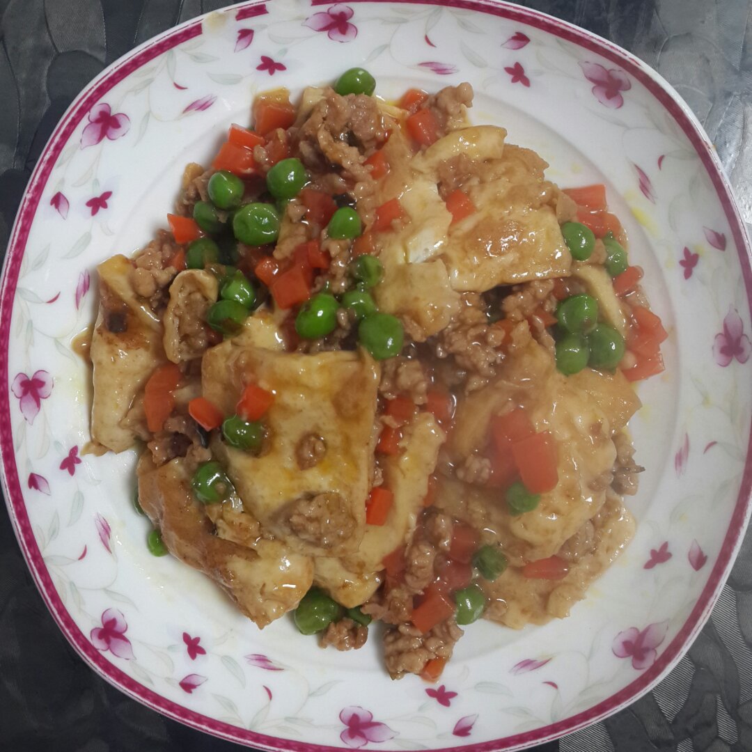 肉末豆腐