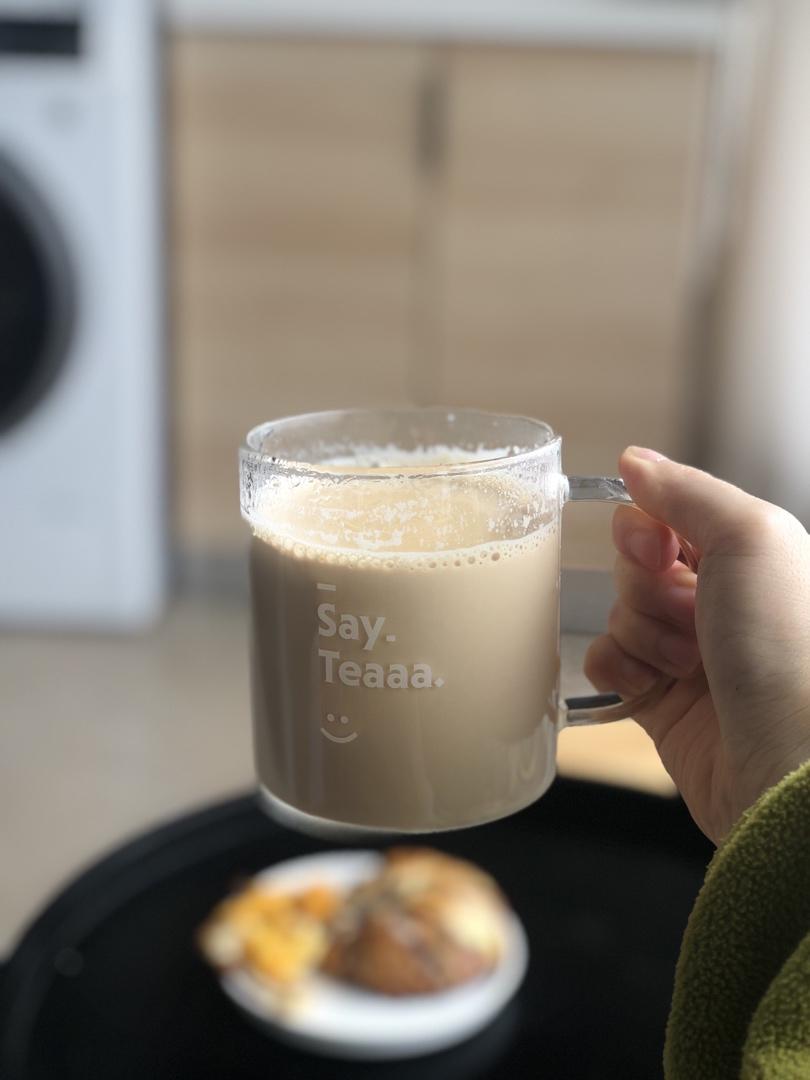 手煮奶茶