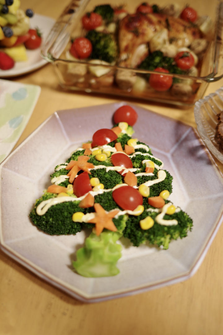 西兰花圣诞树-简单快手