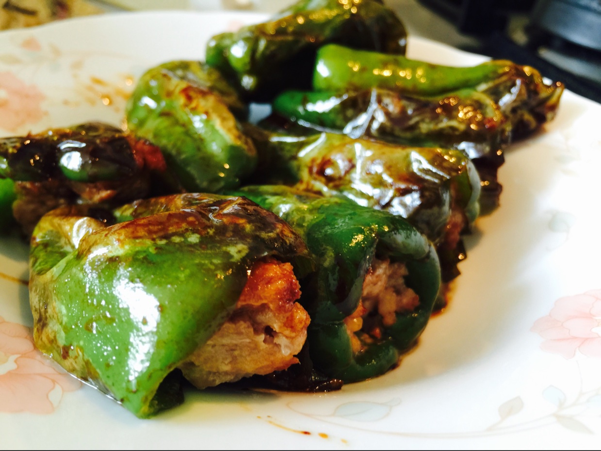 青椒酿肉