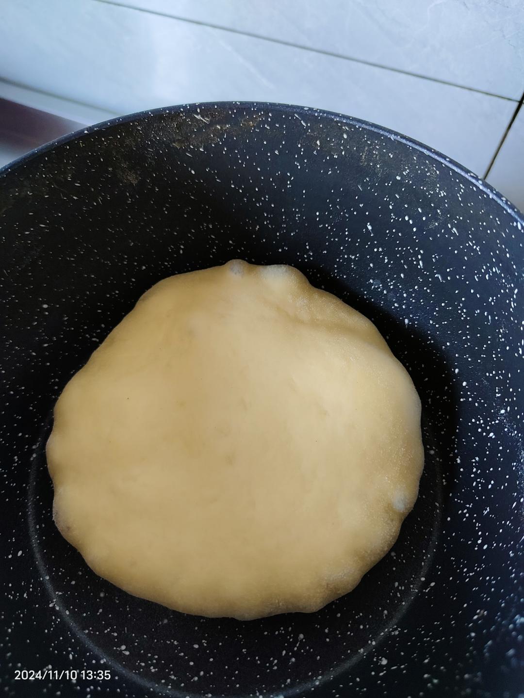 冷了也超级松软的无油烙饼
