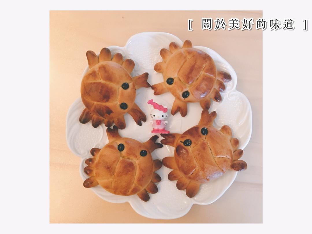 螃蟹趣味广式月饼