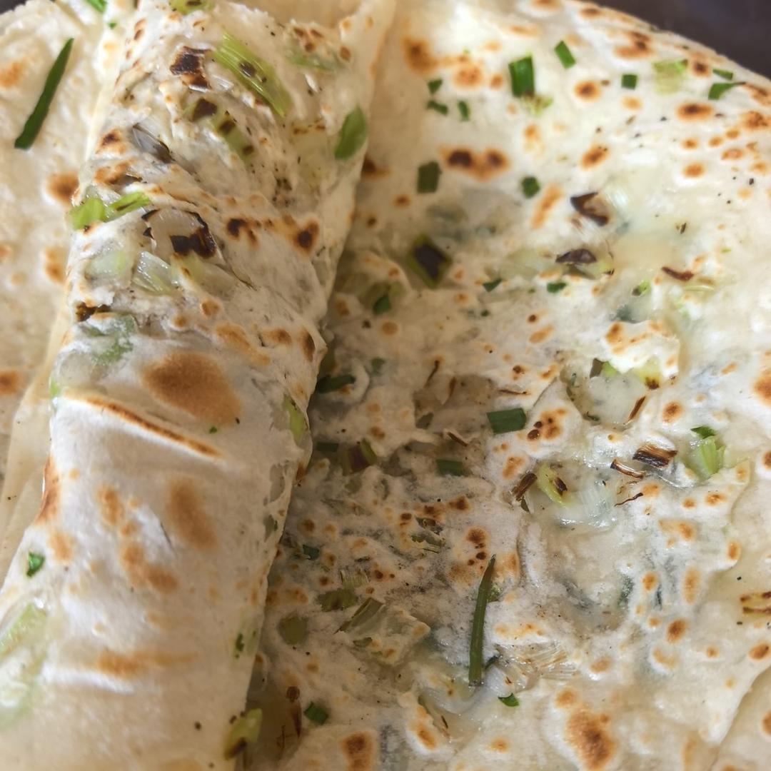 葱油千层饼—水饺皮版