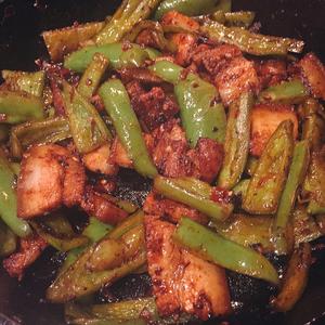 成都人家里的青椒回锅肉的做法 步骤5