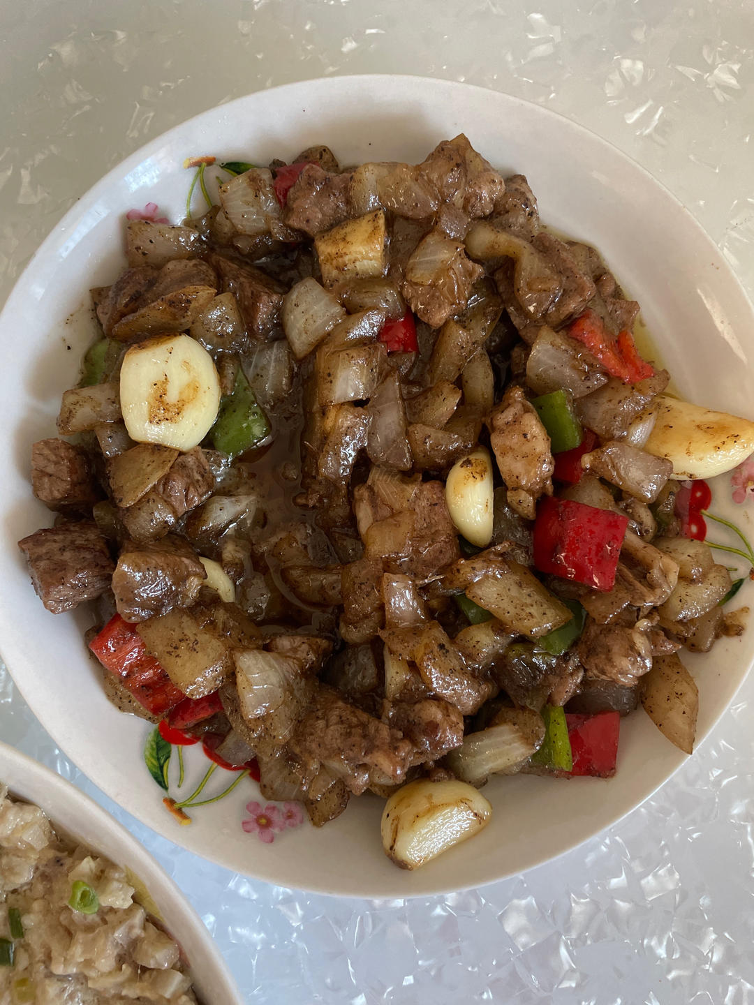 黑胡椒牛肉粒～～自创菜品，比煎牛排还好吃