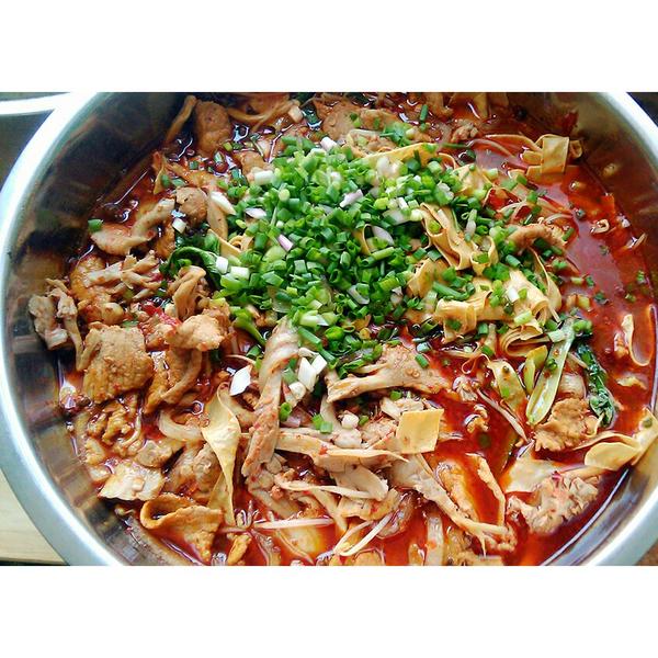 绝味川菜—水煮肉片๑