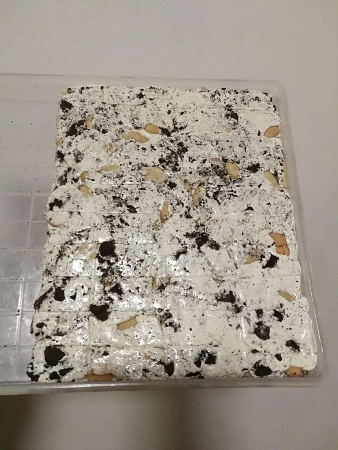 奥利奥不黑的颜值牛轧糖