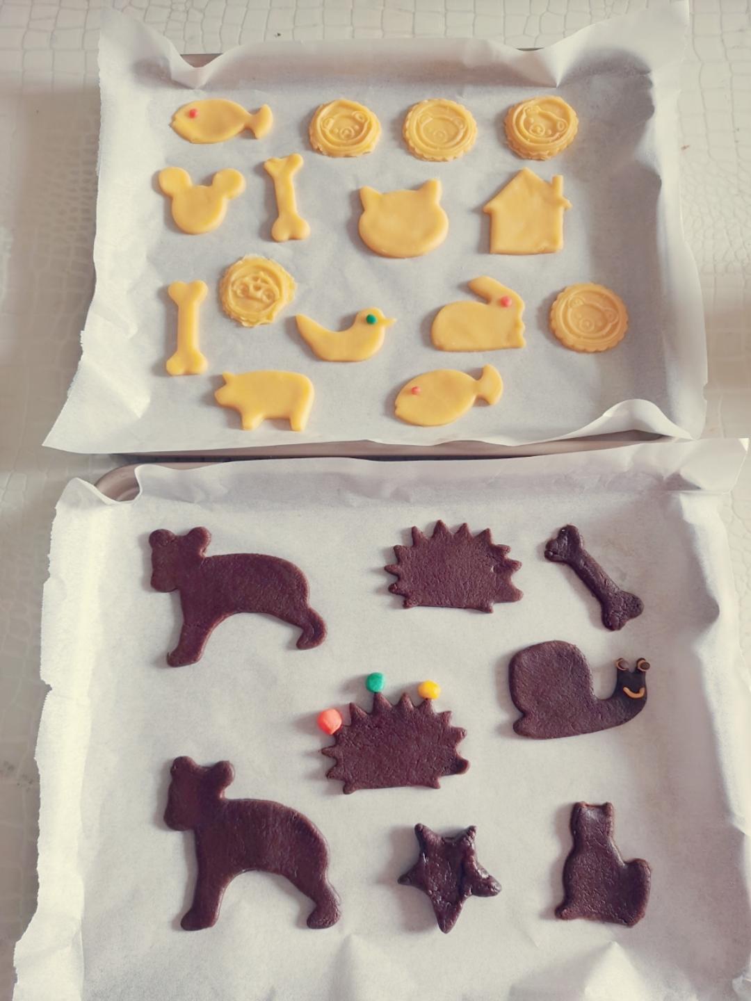 小朋友们超爱的卡通小饼干