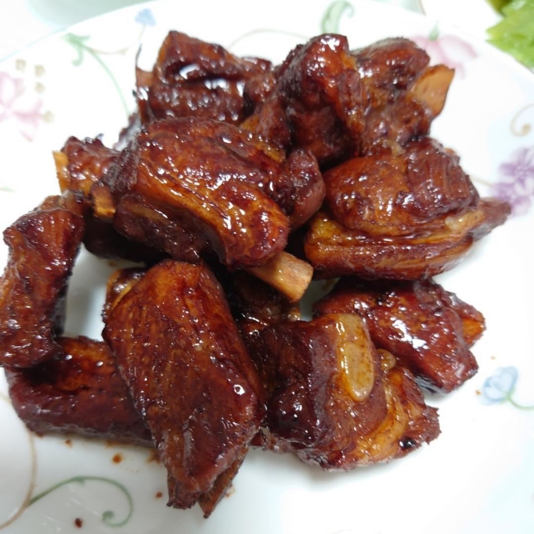 蜜汁烤肋排