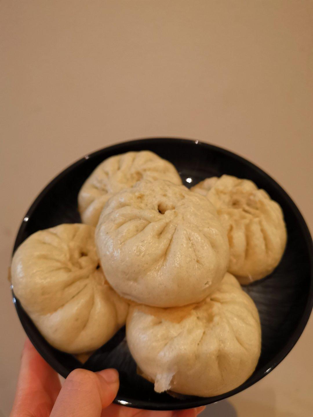 一次发酵的包子