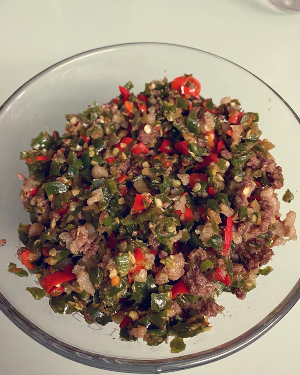 肉末炒三椒（下饭最爱）