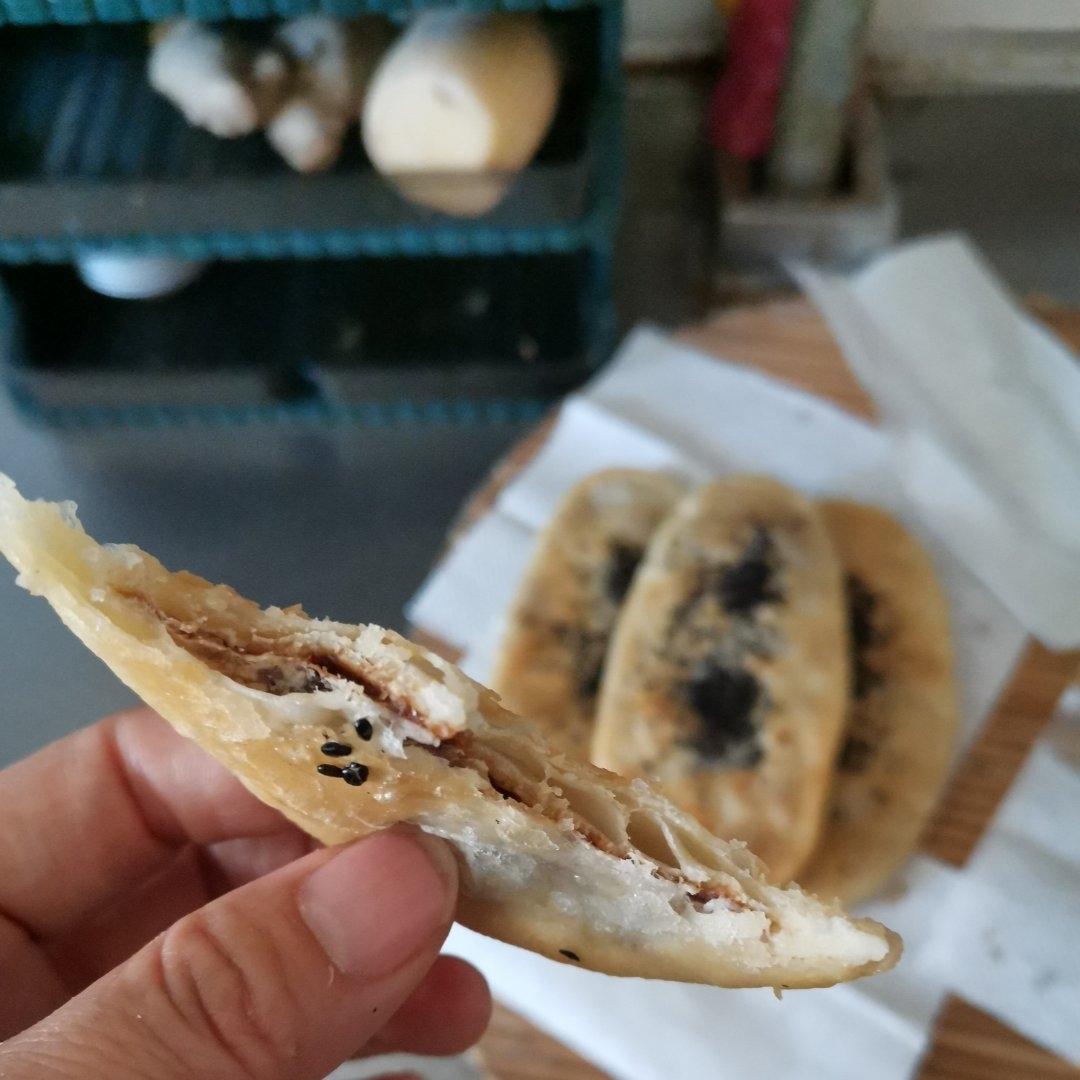 吃不够的糖酥饼 娃的最爱 家常红糖酥饼 酥到直掉渣 附细节视频详解