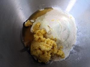 玉米粉椰蓉面包卷的做法 步骤4