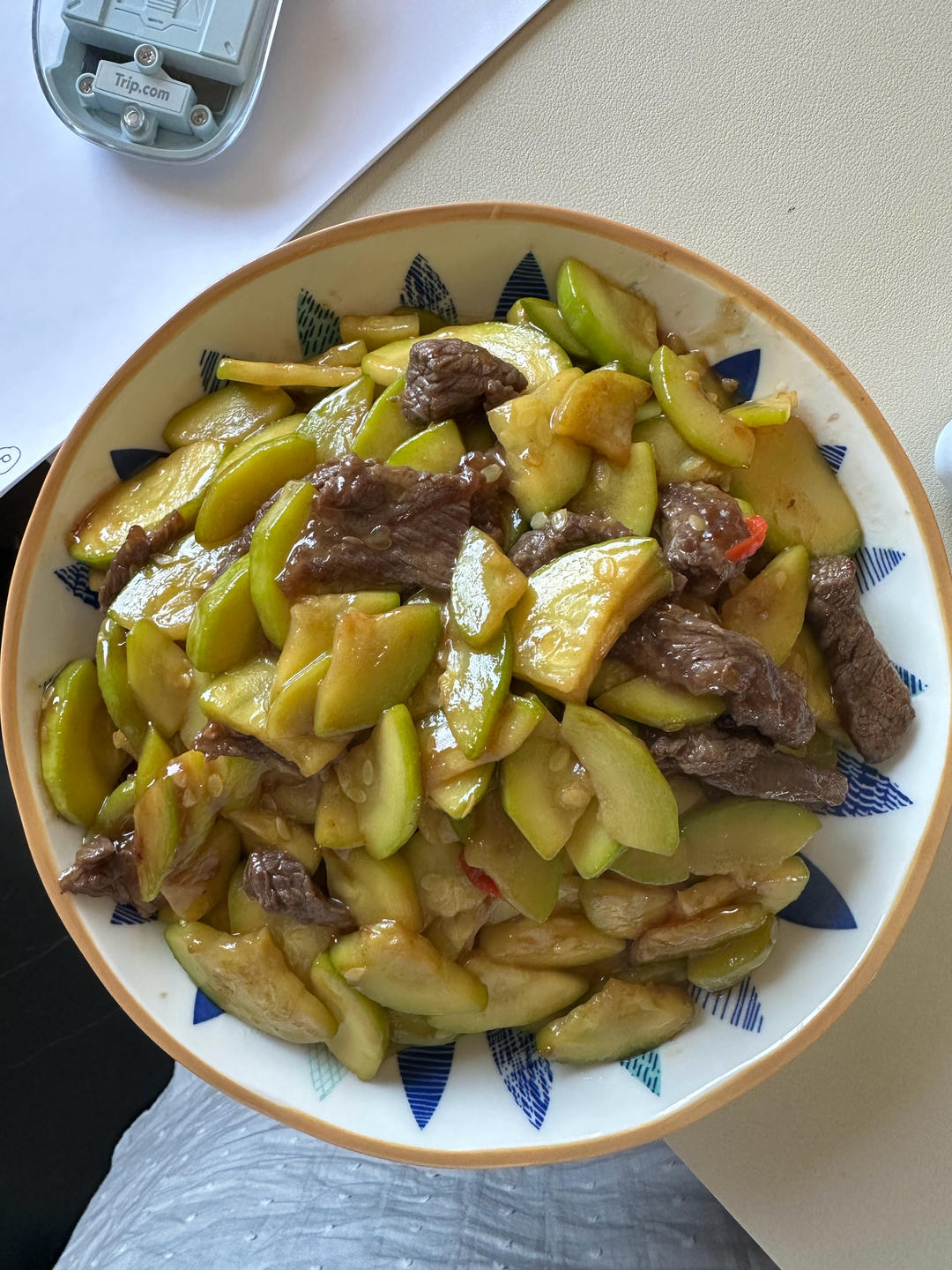 减脂餐❣️西葫炒牛肉