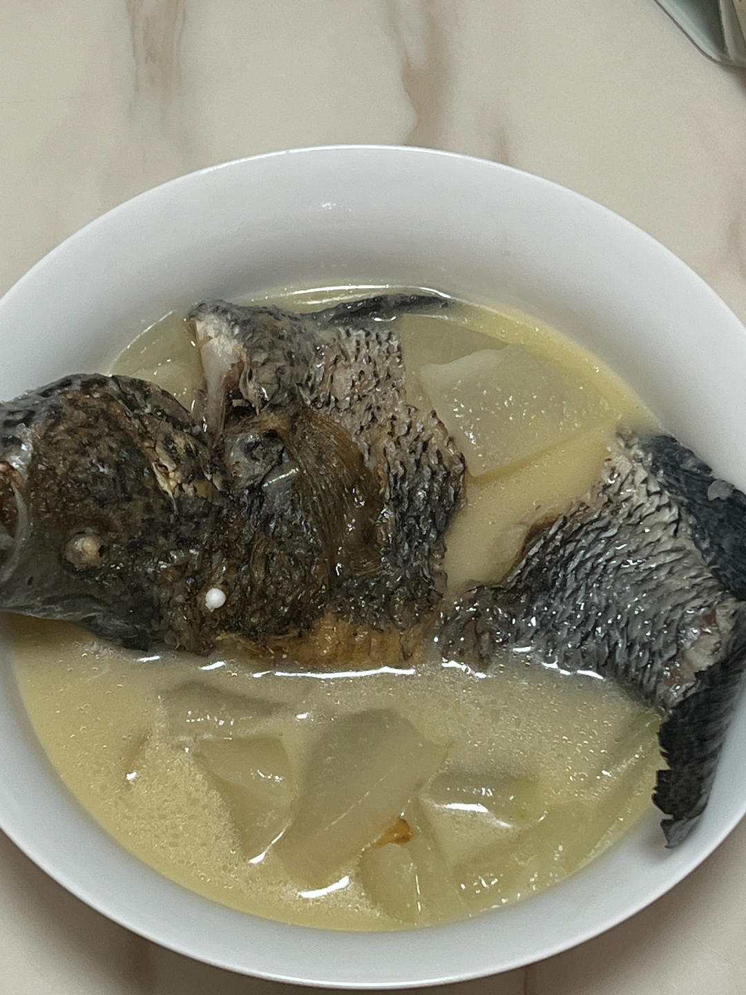 【0538】冬瓜炆鱼（黄鸡鱼）  <302小厨房>