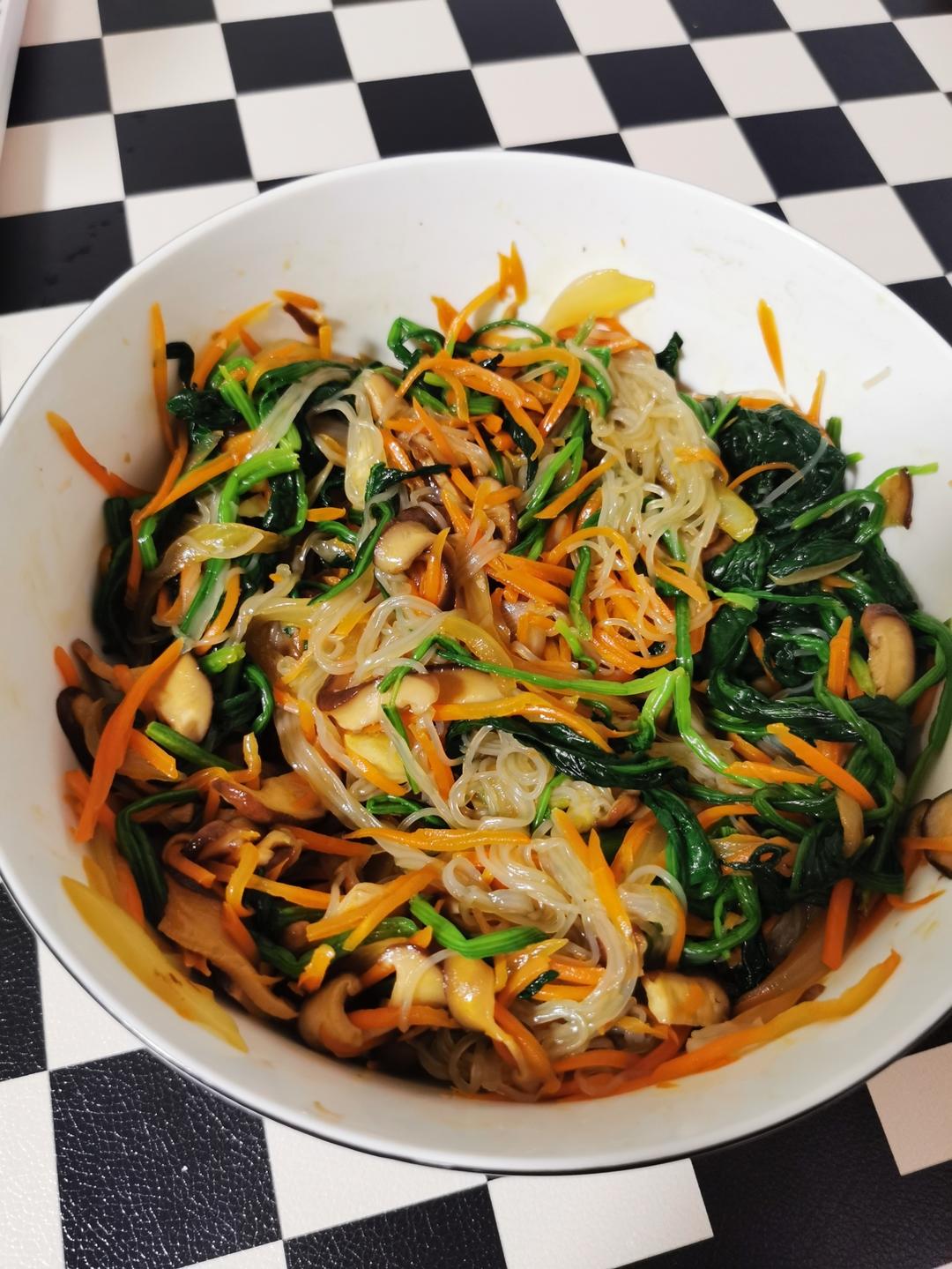 韩式拌杂菜-Japchae