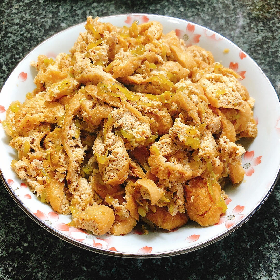 油豆腐这样做比鸡蛋还好吃‼️