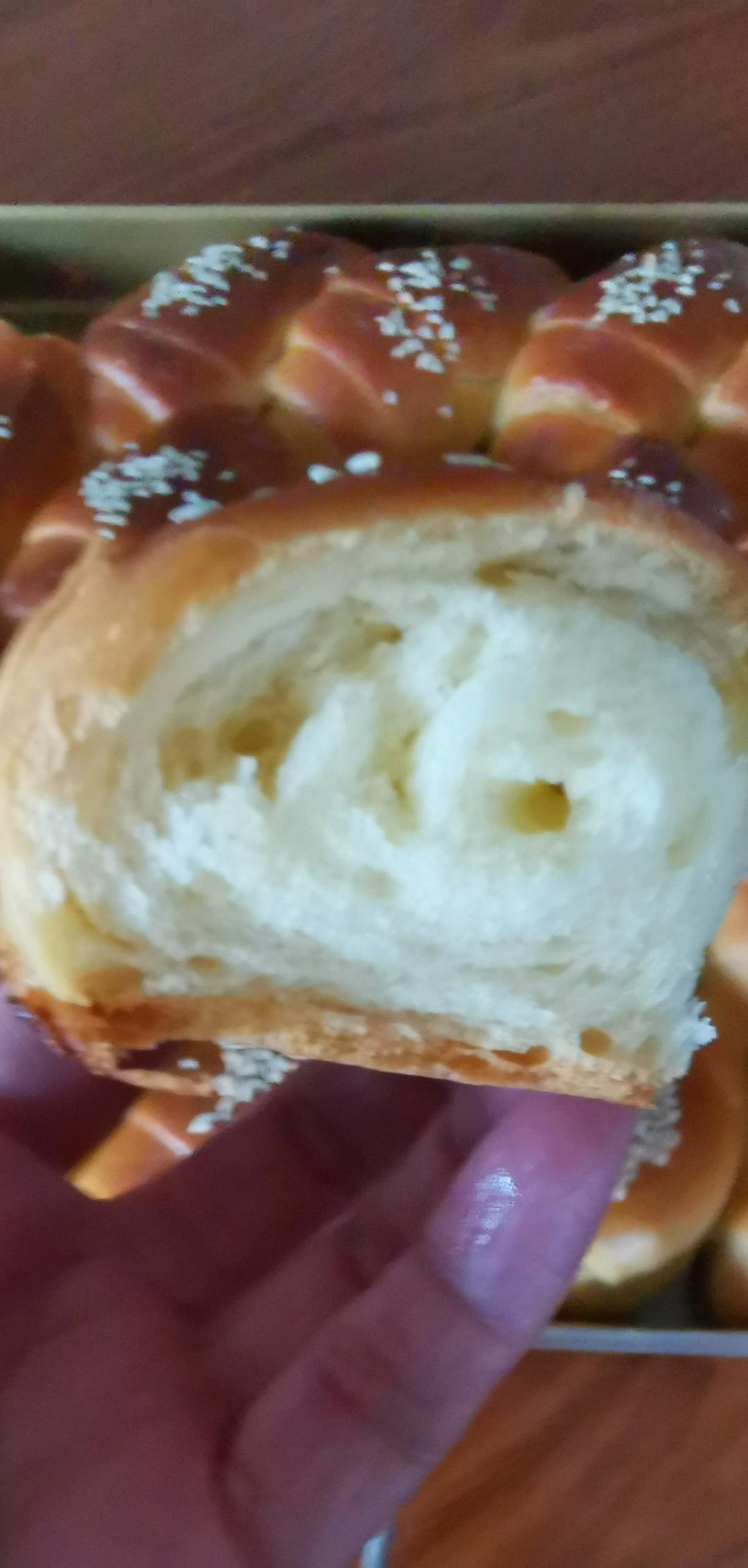 牛奶面包卷（直接法）