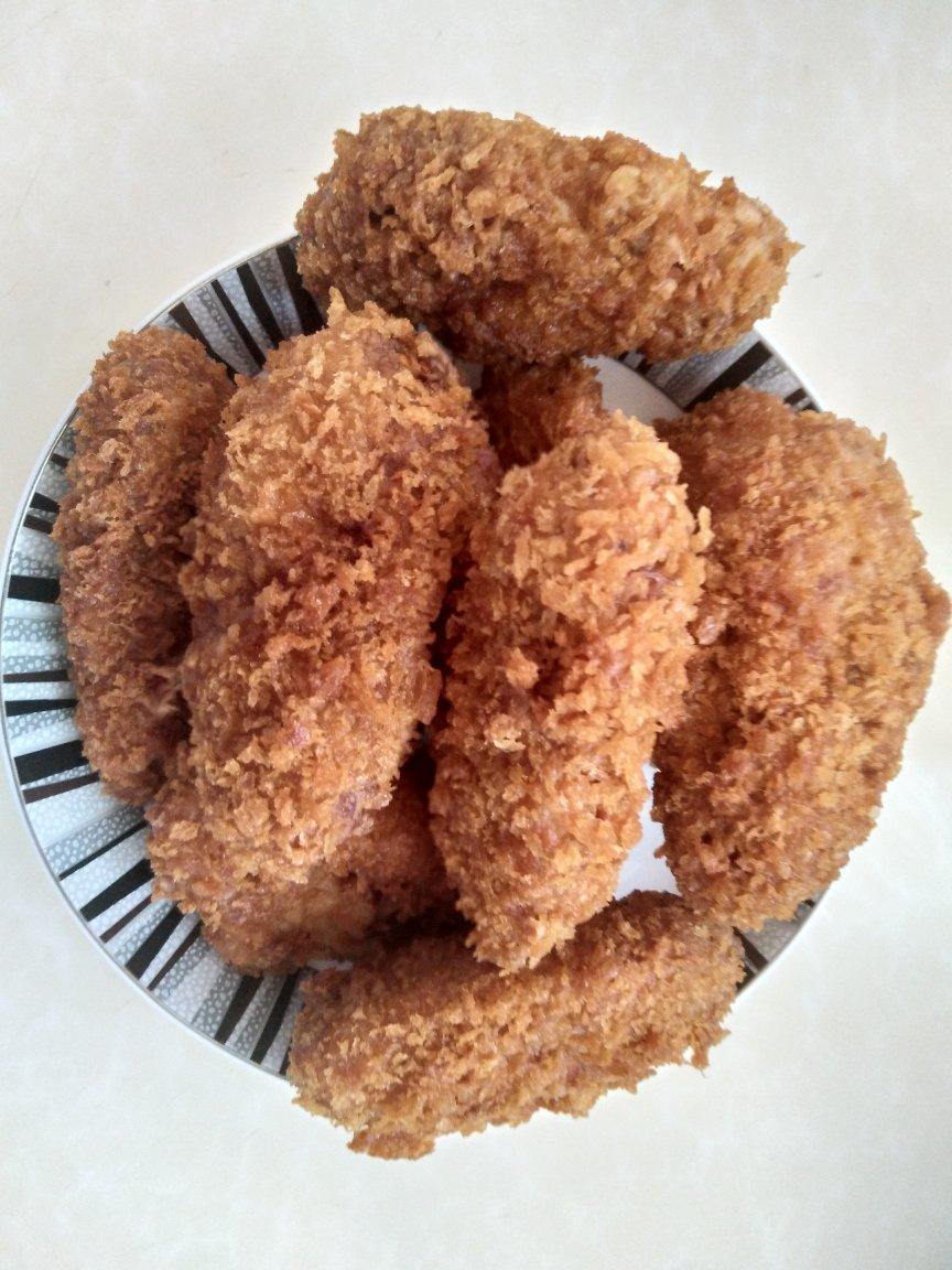 香脆辣味炸鸡翅