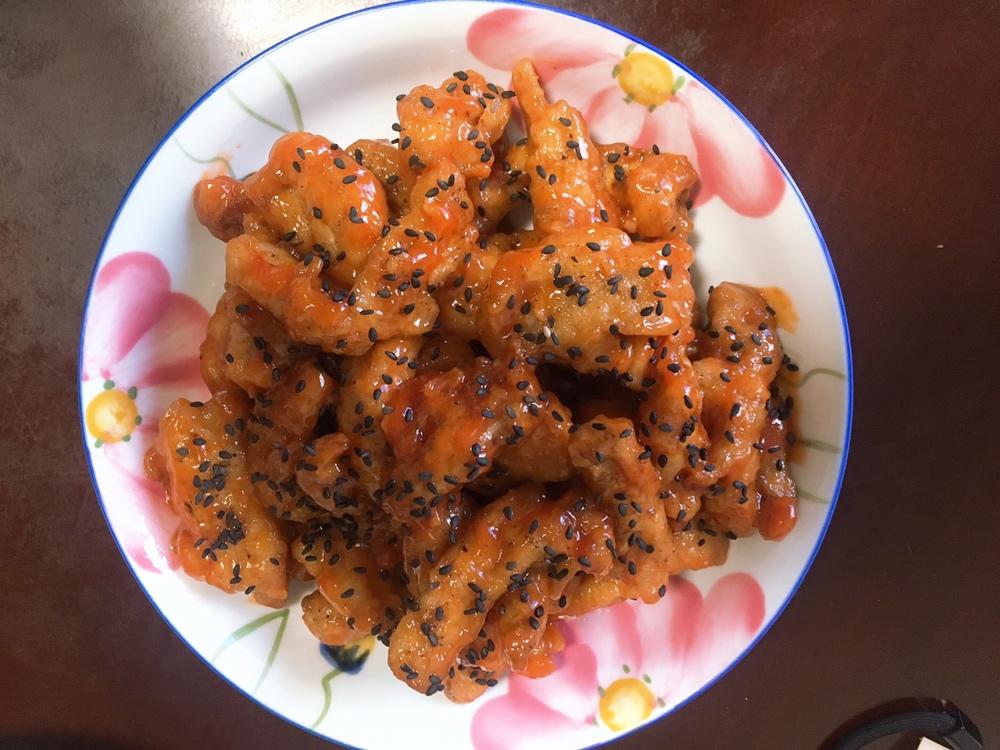 糖醋里脊-番茄酱版