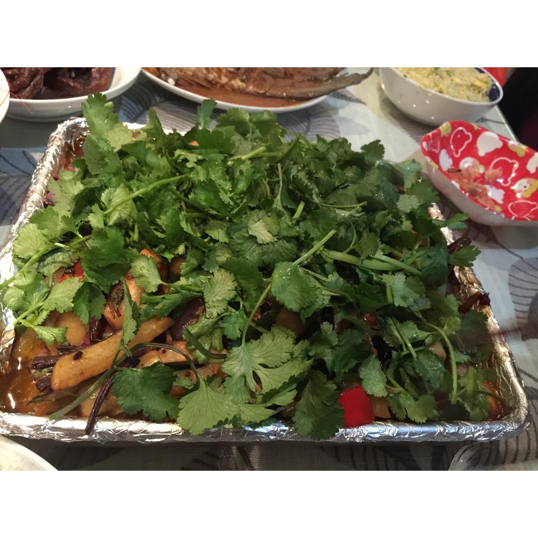 香辣烤鱼-烤箱版