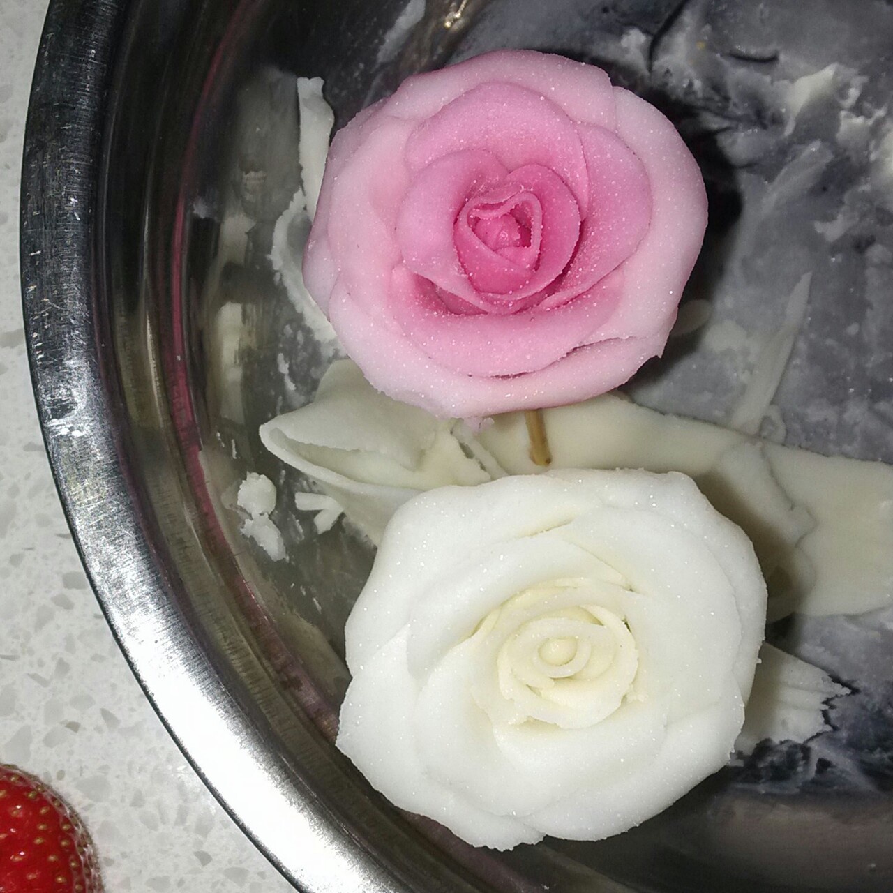 手工巧克力花