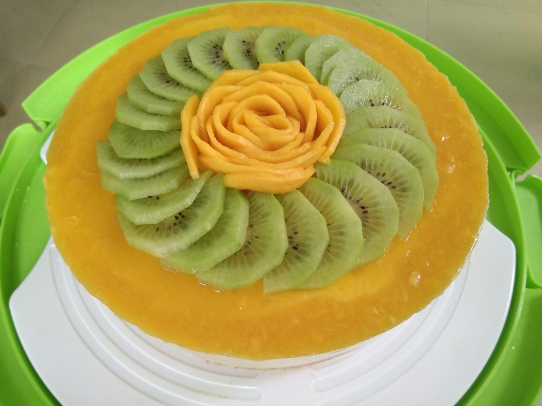 芒果慕斯蛋糕🍰（8寸）