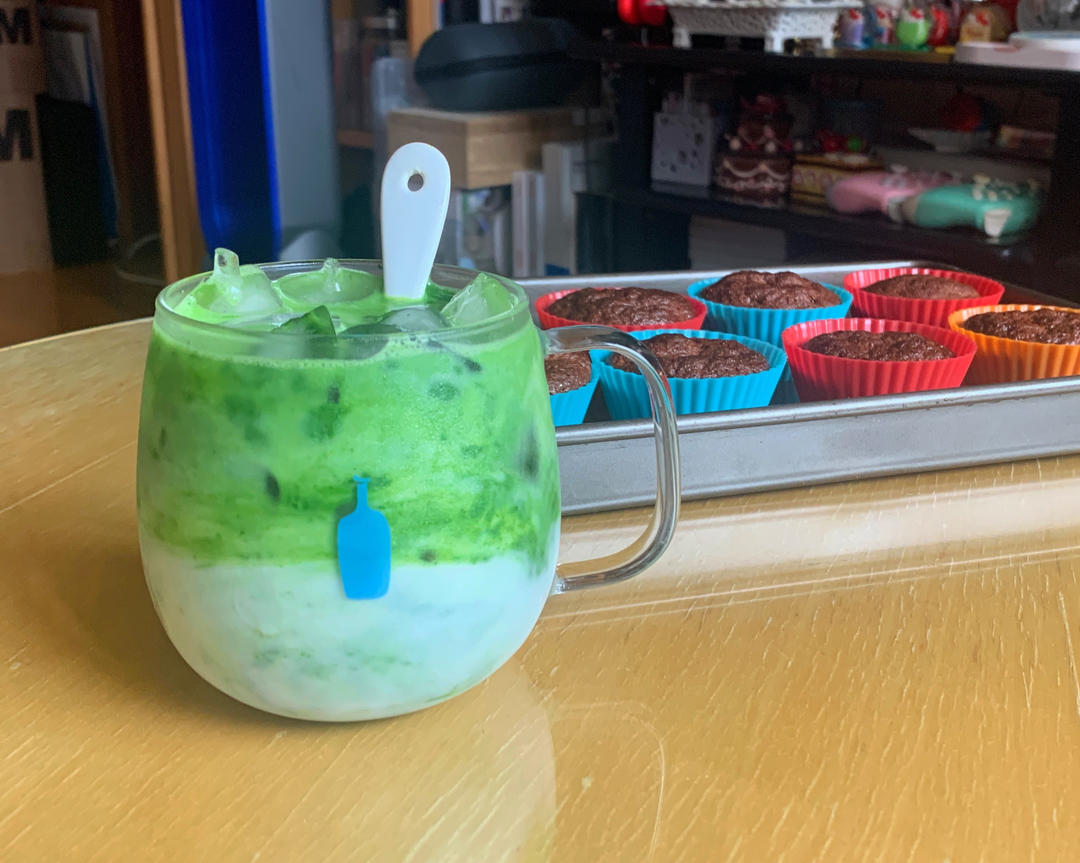 冰酿抹茶拿铁ICED MATCHA LATTE