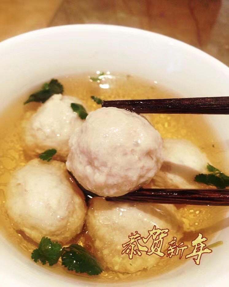 自制Q弹牛肉丸子（手打或者机器都可以尝试此配方）