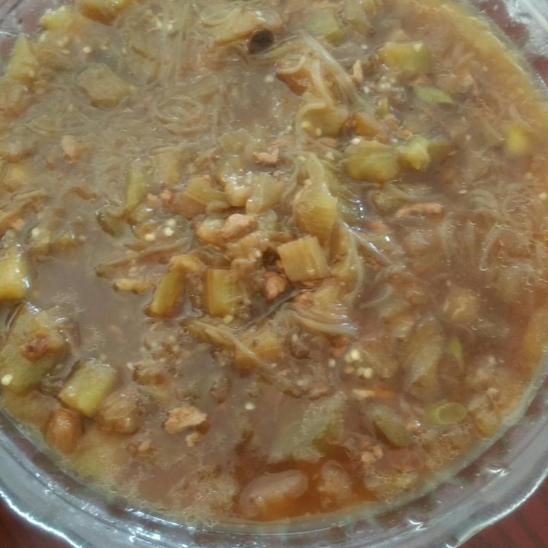肉末茄子粉丝煲