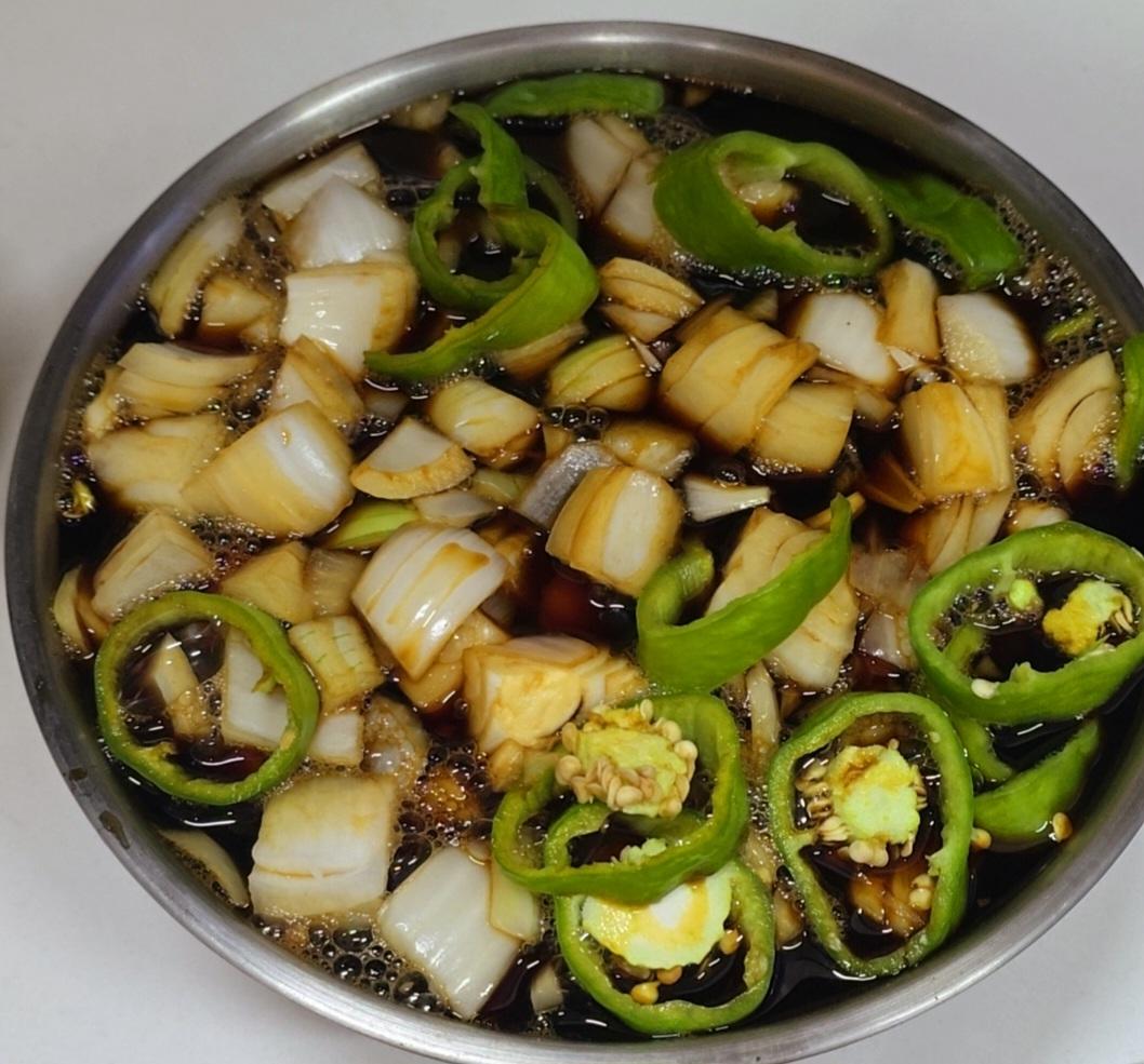 양파장아찌韩式酱油腌洋葱酱洋葱下饭小菜