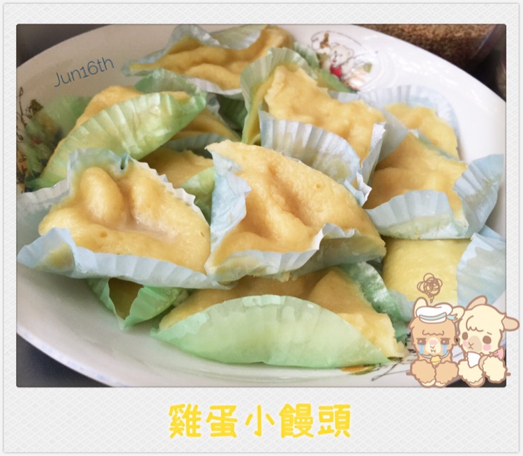 【鸡蛋小馒头】不用发酵 无需烤箱
