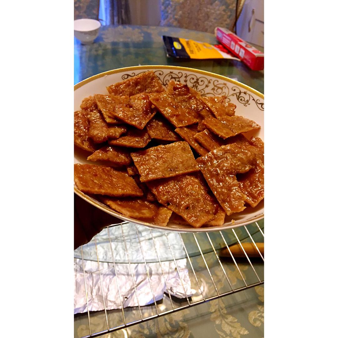 自制超好吃的—蜜汁猪肉脯