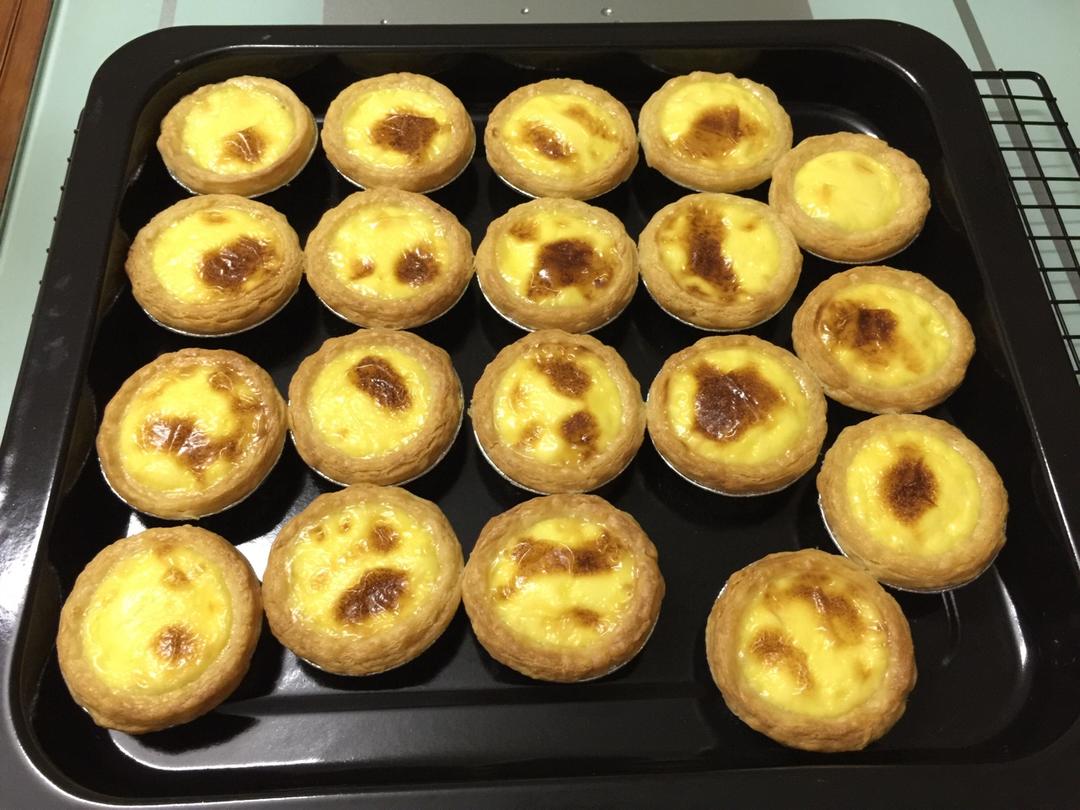 超完美味道超正的蛋挞配方，比KFC的还要嫩还要香~做过最好吃的蛋挞配方